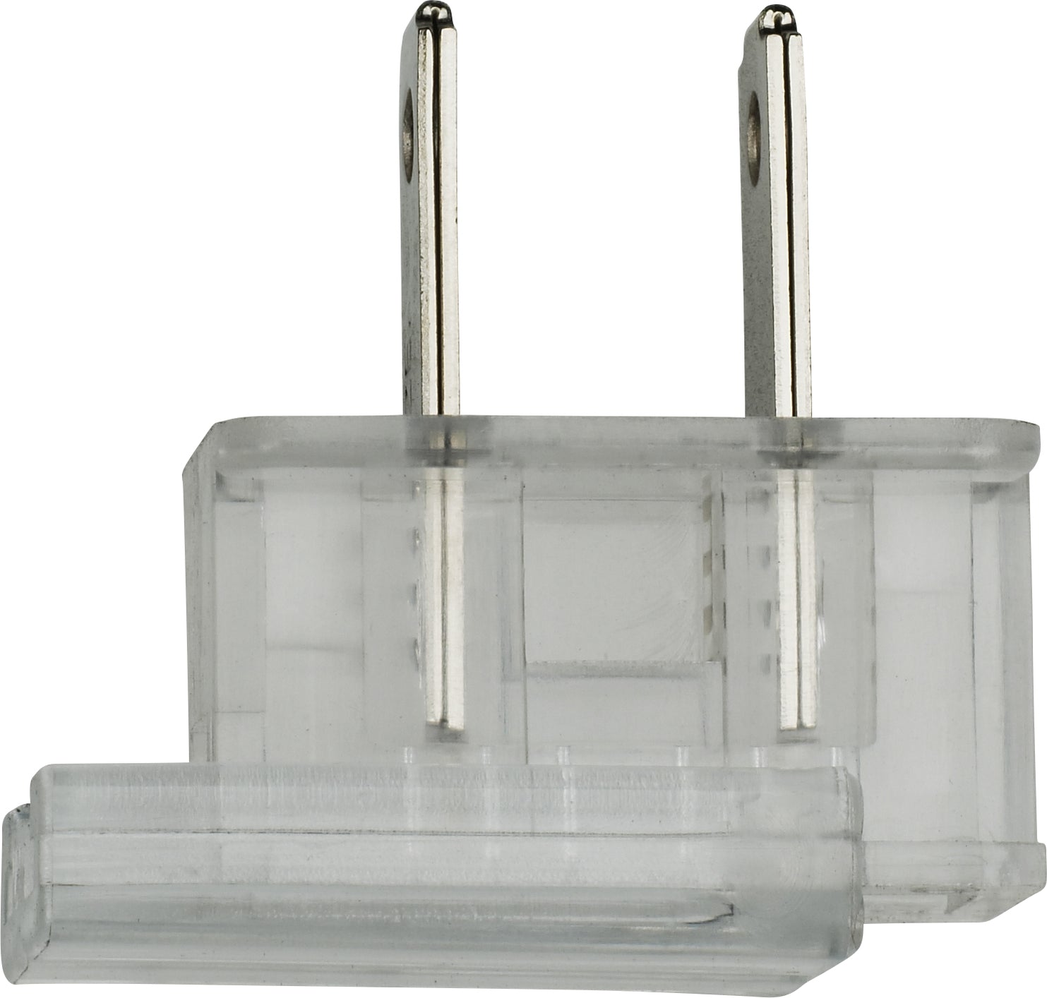 SATCO/NUVO 90-2244 Slide Plug Polarized 18/2 SPT-2 8A-125V Silver ...