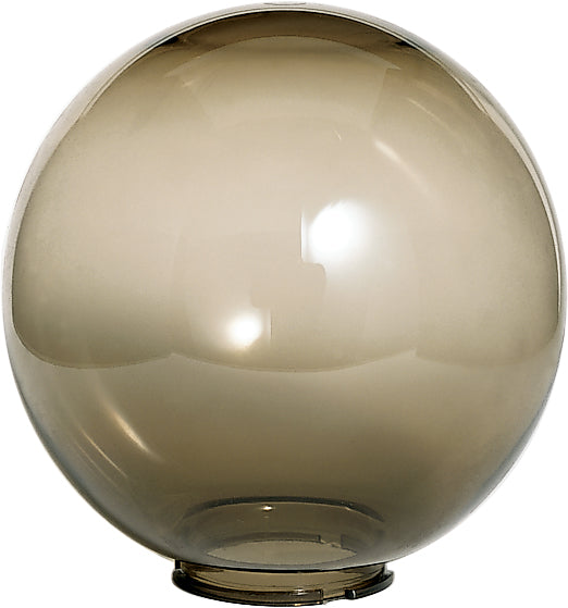 SATCO/NUVO Smoke Acrylic Globe 10 Inch Diameter 4 Inch Fitter (50-780)