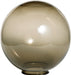 SATCO/NUVO Smoke Acrylic Globe 10 Inch Diameter 4 Inch Fitter (50-780)