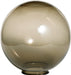 SATCO/NUVO Smoke Acrylic Globe 16 Inch Diameter 5-1/4 Inch Fitter (50-783)