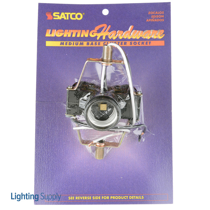 SATCO/NUVO 3-Light Wired Cluster Medium Base Socket (S70-422)