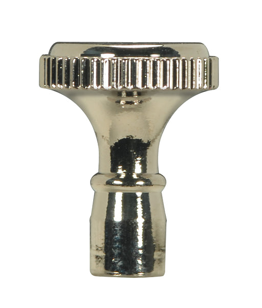 SATCO/NUVO Solid Brass Knob 4/36 Mandrel Polished Nickel (80-1352)