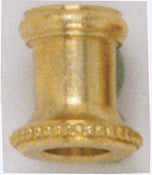 SATCO/NUVO Solid Brass Necks And Spindles Burnished And Lacquered 13/16 Inch X 7/8 Inch 1/8 Slip (90-163)