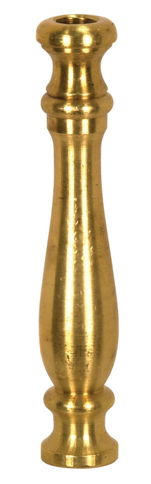 SATCO/NUVO Solid Brass Neck And Spindle Unfinished 3/4 Inch X 4-1/8 Inch 1/8 IP Tapped (90-2170)