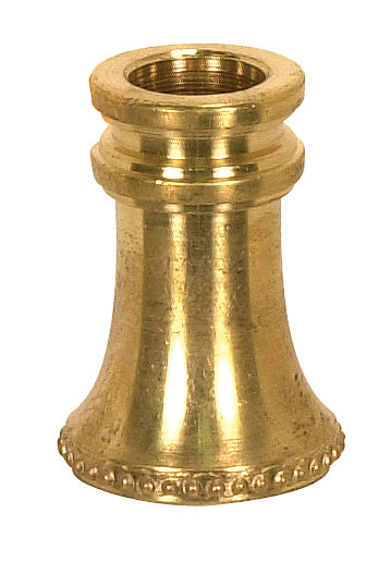 SATCO/NUVO Solid Brass Neck And Spindle Unfinished 7/8 Inch X 1-1/4 Inch 1/8 IP Slip (90-2169)
