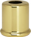 SATCO/NUVO Solid Brass Spacer 7/16 Inch Hole 1 Inch Height 7/8 Inch Diameter 1 Inch Base Diameter Polished And Lacquered (90-2223)