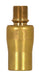 SATCO/NUVO Solid Brass Stop Swivel 1/8 M X 1/4 F 1-5/8 Inch Height Unfinished (90-2329)