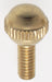 SATCO/NUVO Solid Brass Thumb Screw Burnished And Lacquered 8/32 Ball Head 3/8 Inch Length (90-035)