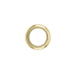 SATCO/NUVO Steel Check Ring Curled Edge 1/4 IP Slip Brass Plated Finish 1-1/2 Inch Diameter (90-2091)
