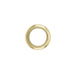 SATCO/NUVO Steel Check Ring Curled Edge 1/4 IP Slip Brass Plated Finish 1-3/4 Inch Diameter (90-2075)