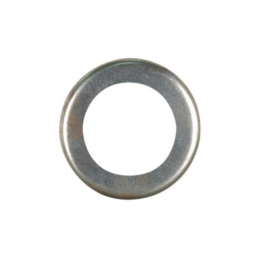 SATCO/NUVO Steel Check Ring Curled Edge 1/4 IP Slip Unfinished 1-1/8 Inch Diameter (90-1655)