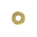 SATCO/NUVO Steel Check Ring Curled Edge 1/8 IP Slip Brass Plated Finish 1-1/2 Inch Diameter (90-364)