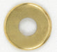 SATCO/NUVO Steel Check Ring Curled Edge 1/8 IP Slip Brass Plated Finish 2 Inch Diameter (90-351)