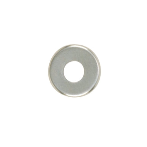 SATCO/NUVO Steel Check Ring Curled Edge 1/8 IP Slip Nickel Plated Finish 1-1/8 Inch Diameter (90-1710)