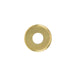 SATCO/NUVO Steel Check Ring Straight Edge 1/8 IP Slip Brass Plated Finish 1-3/4 Inch Diameter (90-356)
