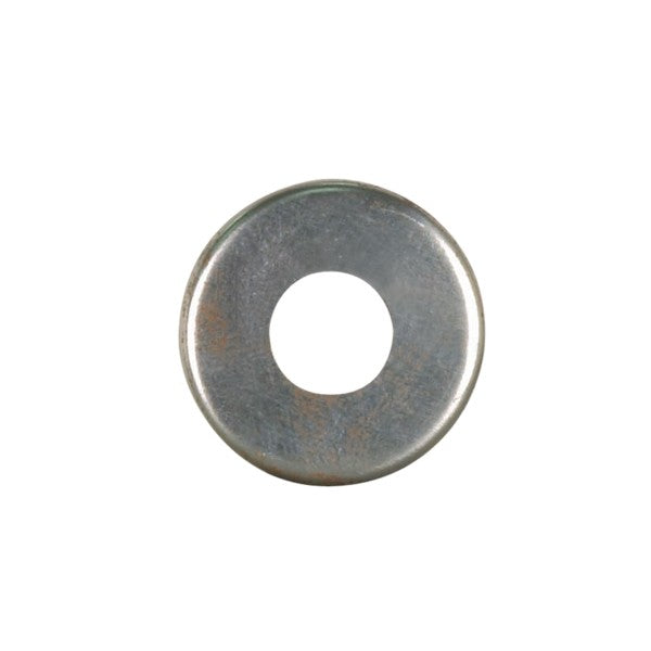 SATCO/NUVO Steel Check Ring Straight Edge 1/8 IP Slip Unfinished 1-5/8 Inch Diameter (90-2064)