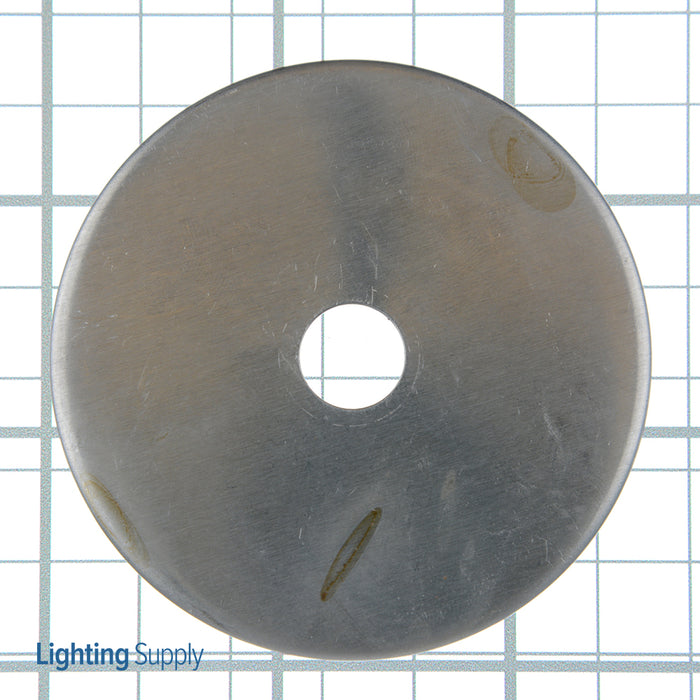 SATCO/NUVO Steel Check Ring Straight Edge 1/8 IP Slip Unfinished 2-1/2 Inch Diameter (90-2070)