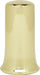 SATCO/NUVO Steel Finial 1/4-27 1-1/2 Inch Brass Plated (90-137)