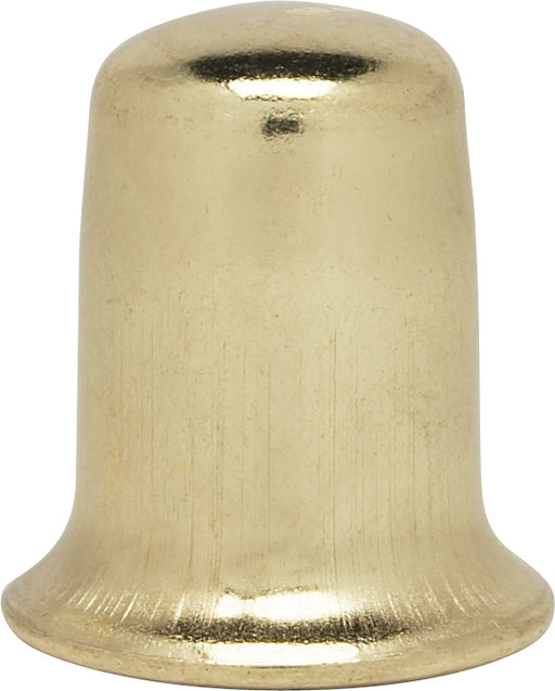 SATCO/NUVO Steel Finial 1/4-27 1 Inch Brass Plated (90-136)