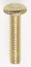 SATCO/NUVO Steel Knurled Head Thumb Screws 8/32-3/4 Inch Length Brass Plated (90-059)