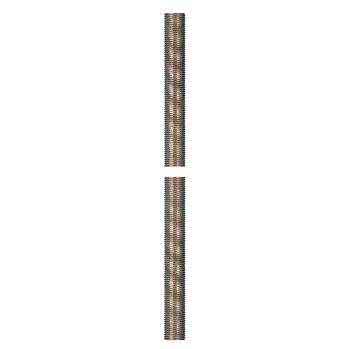 SATCO/NUVO 1/9 IP Steel Nipple Yellow Zinc Plated 60 Inch Length 3/8 Inch Wide (90-2623)