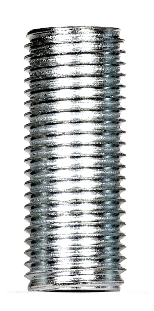 SATCO/NUVO 1/4 IP Steel Nipple Zinc Plated 1-1/4 Inch Length 1/2 Inch Wide (90-1000)