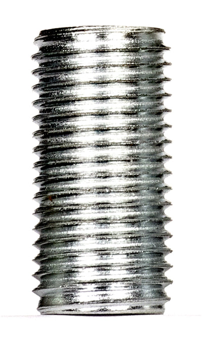 SATCO/NUVO 1/4 IP Steel Nipple Zinc Plated 1 Inch Length 1/2 Inch Wide (90-297)