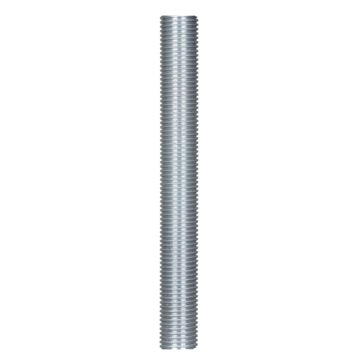 SATCO/NUVO 1/4 IP Steel Nipple Zinc Plated 5-1/4 Inch Length 1/2 Inch Wide (90-2118)