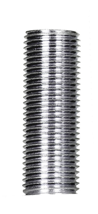 SATCO/NUVO 1/8 IP Steel Nipple Zinc Plated 11-1/2 Inch Length 3/8 Inch Wide (90-1009)