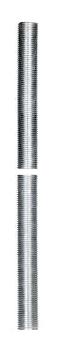 SATCO/NUVO 1/8 IP Steel Nipple Zinc Plated 18 Inch Length 3/8 Inch Wide (90-2106)