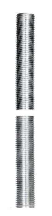 SATCO/NUVO 1/8 IP Steel Nipple Zinc Plated 5-3/4 Inch Length 3/8 Inch Wide (90-1198)