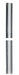 SATCO/NUVO 1/8 IP Steel Nipple Zinc Plated 5-3/4 Inch Length 3/8 Inch Wide (90-1198)