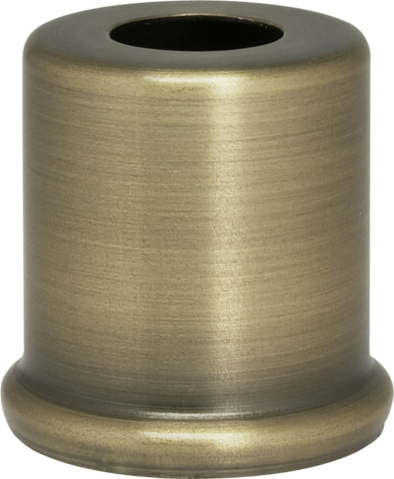 SATCO/NUVO Steel Spacer 7/16 Inch Hole 1 Inch Height 7/8 Inch Diameter 1 Inch Base Diameter Antique Brass Finish (90-2279)