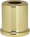 SATCO/NUVO Steel Spacer 7/16 Inch Hole 1 Inch Height 7/8 Inch Diameter 1 Inch Base Diameter Brass Plated Finish (90-2277)