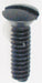 SATCO/NUVO Steel Switch Plate Screw 6/32 Black Finish 1/2 Inch Length (90-536)