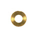 SATCO/NUVO Turned Brass Check Ring 1/4 IP Slip Burnished And Lacquered 1-1/2 Inch Diameter (90-2150)