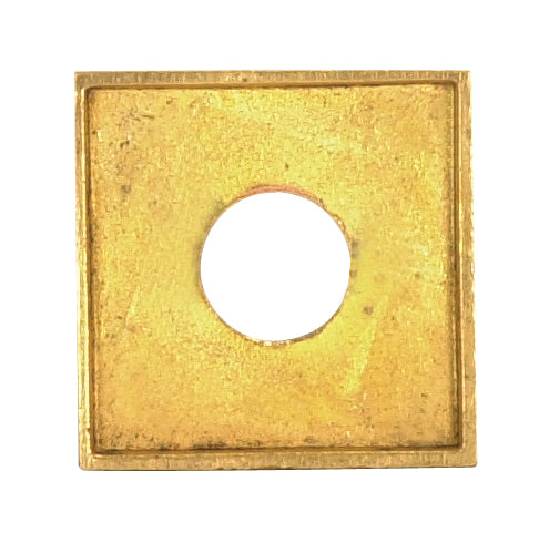SATCO/NUVO Turned Brass Check Ring 1/8 IP Slip Burnished And Lacquered 1/2 Inch Diameter (90-2139)