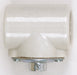 SATCO/NUVO Twin Porcelain Socket With Flange Bushing Cap 1/8 IPS Cap CSSNP Screw Shell Glazed 660W 250V 100/10 Master (90-1109)