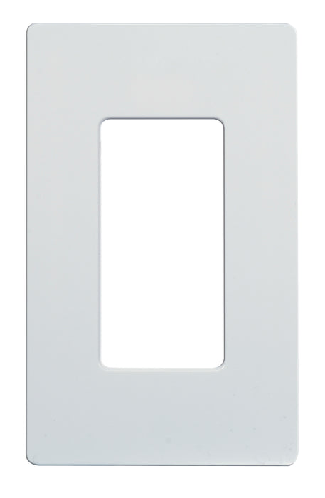 SATCO/NUVO Wall Plate For Dimmers And Sensors 1-Gang White Finish Lutron (96-121)