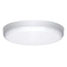 SATCO/NUVO Contemporary Canopy Only White Finish 5-1/4 Inch Diameter 7/16 Inch Center Hole 2-8/32 Bar Holes (90-1863)