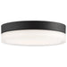 SATCO/NUVO PI 9 Inch LED Flush Mount Black Finish Frosted Etched Glass CCT Selectable 120V (62-568)