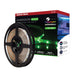 SATCO/NUVO Dimension Plus Tape Light Strip 16 Foot RGB Plus Tunable White J-Box Connection Starfish IOT Capable IR Remote Included (64-121)