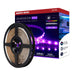 SATCO/NUVO Dimension Pro Tape Light Strip 32 Foot Hi-Output RGB Plus Tunable White Plug Connection Starfish IOT Capable IR Remote Included (64-131)
