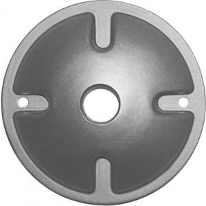 SATCO/NUVO 1-Light Die Cast Mounting Plate Light Gray (60-673)