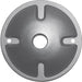 SATCO/NUVO 1-Light Die Cast Mounting Plate Light Gray (60-673)