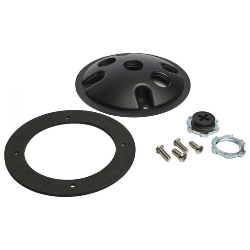 SATCO/NUVO 1-Light Die Cast Mounting Plate Matte Black (60-671)