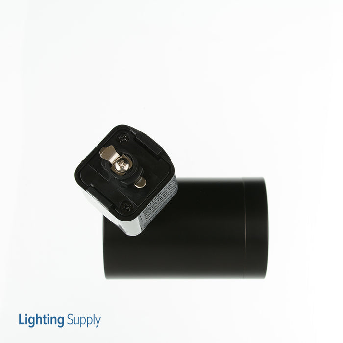 SATCO/NUVO 1 Light-LED-12W Track Head-Small Cylinder-Black-36 Degree Beam 3000K (TH474)