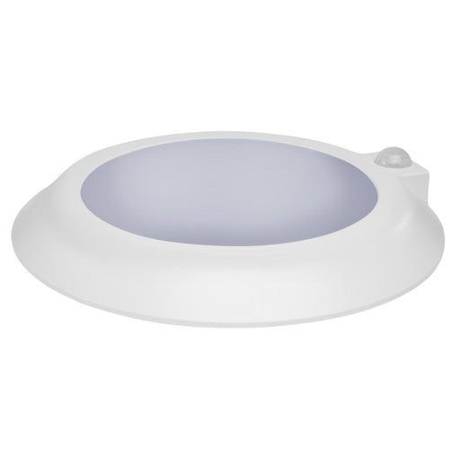 SATCO/NUVO 10 Inch LED Disk Light Fixture With Occupancy Sensor White Finish CCT Selectable (62-1821)