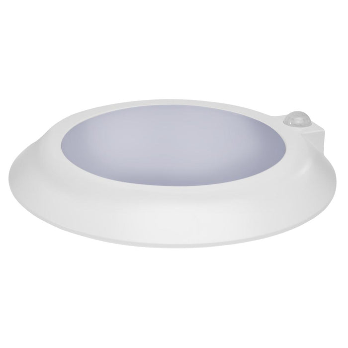 SATCO/NUVO 10 Inch LED Disk Light Fixture With Occupancy Sensor White Finish CCT Selectable (62-1821)