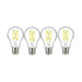 SATCO/NUVO 10.5W A19 LED 75W Replacement Clear Medium Base 3000K 120V 4-Pack (S12437)